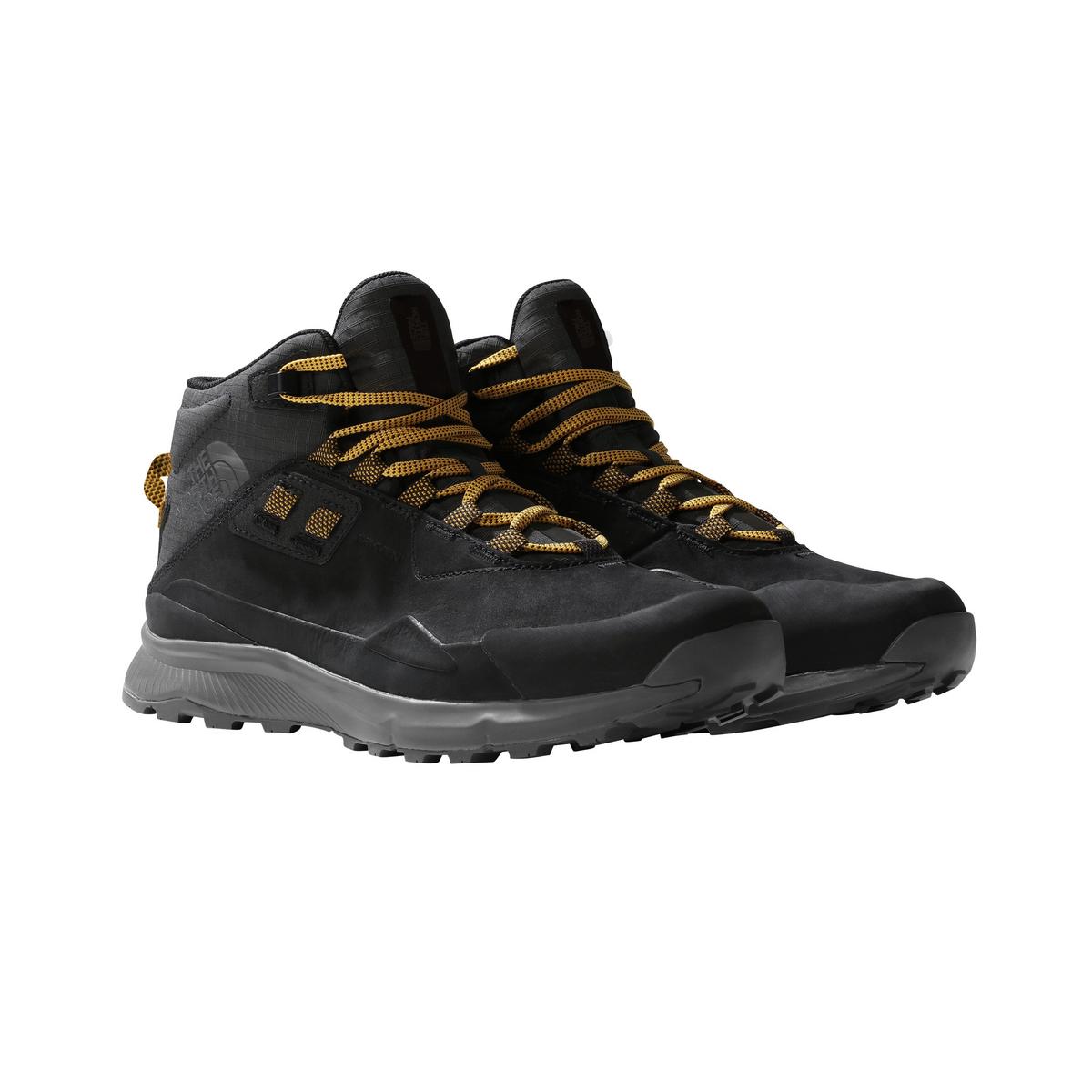 The North Face Men's Cragstone Leather Waterproof Hiking Boots - Black