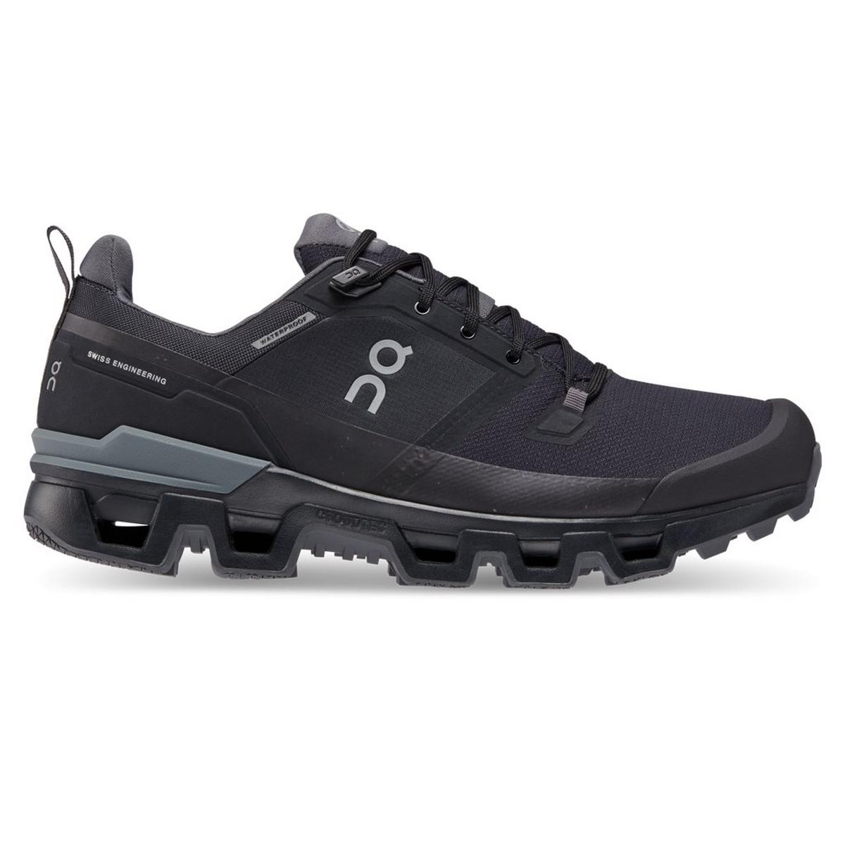 On Men's Cloudwander Waterproof Hiking Shoes - Black