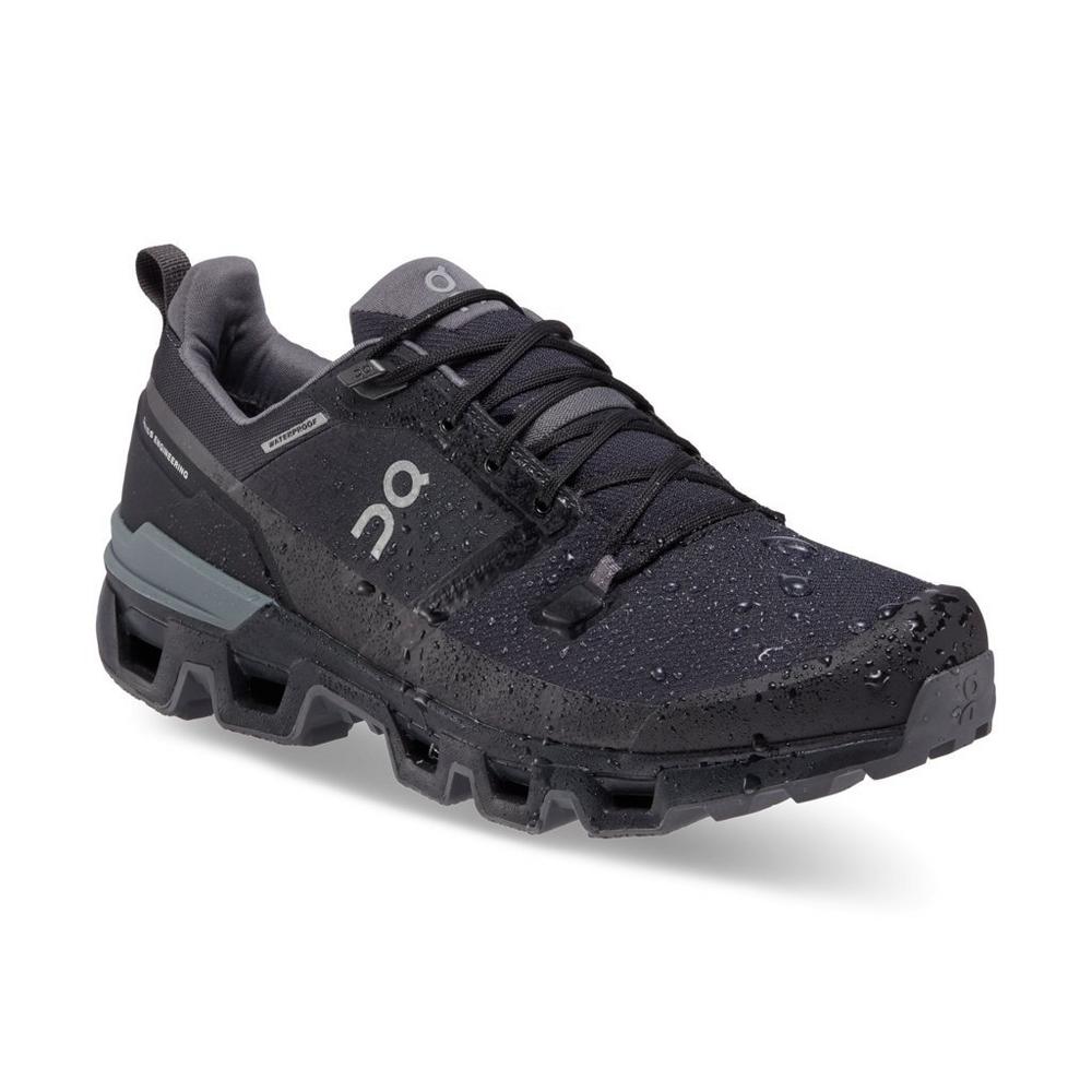 Black store waterproof shoes