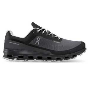 Men's Cloudvista Waterproof Trail Running Shoes - Black