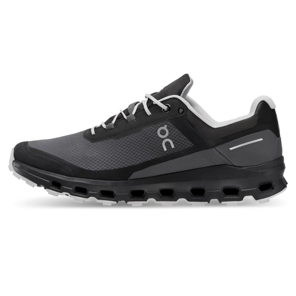 On Men's Cloudvista Waterproof Trail Running Shoes - Black