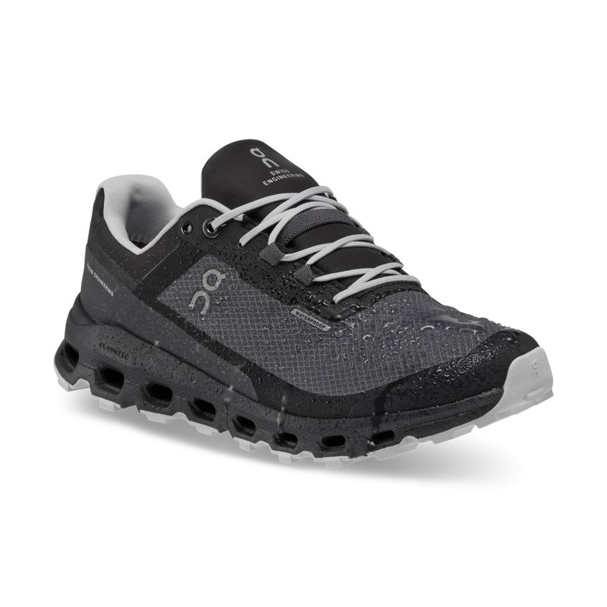 On Women's Cloudvista Waterproof Trail Running Shoes - Black