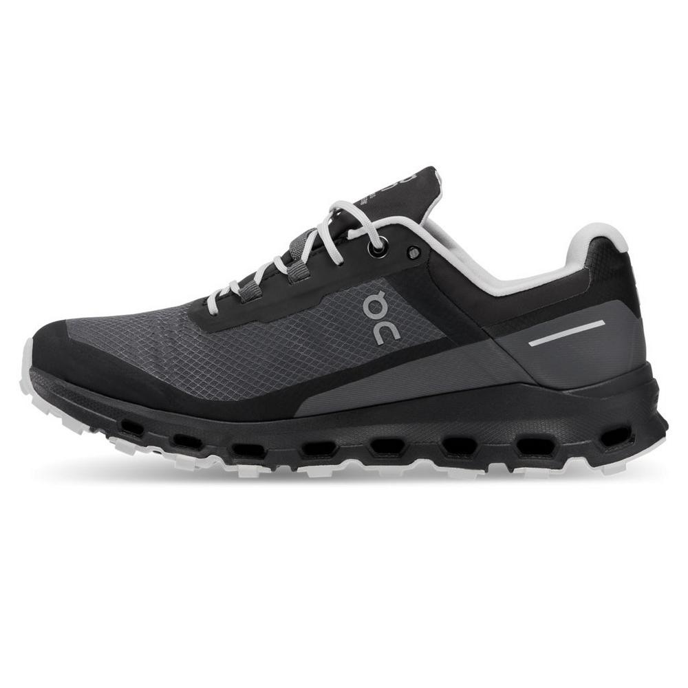 On Women's Cloudvista Waterproof Trail Running Shoes - Black