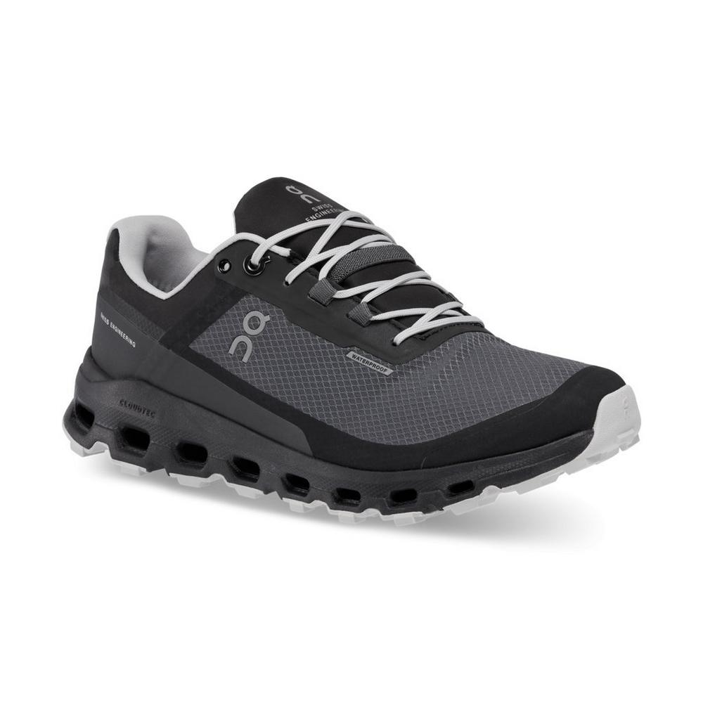 On Women's Cloudvista Waterproof Trail Running Shoes - Black