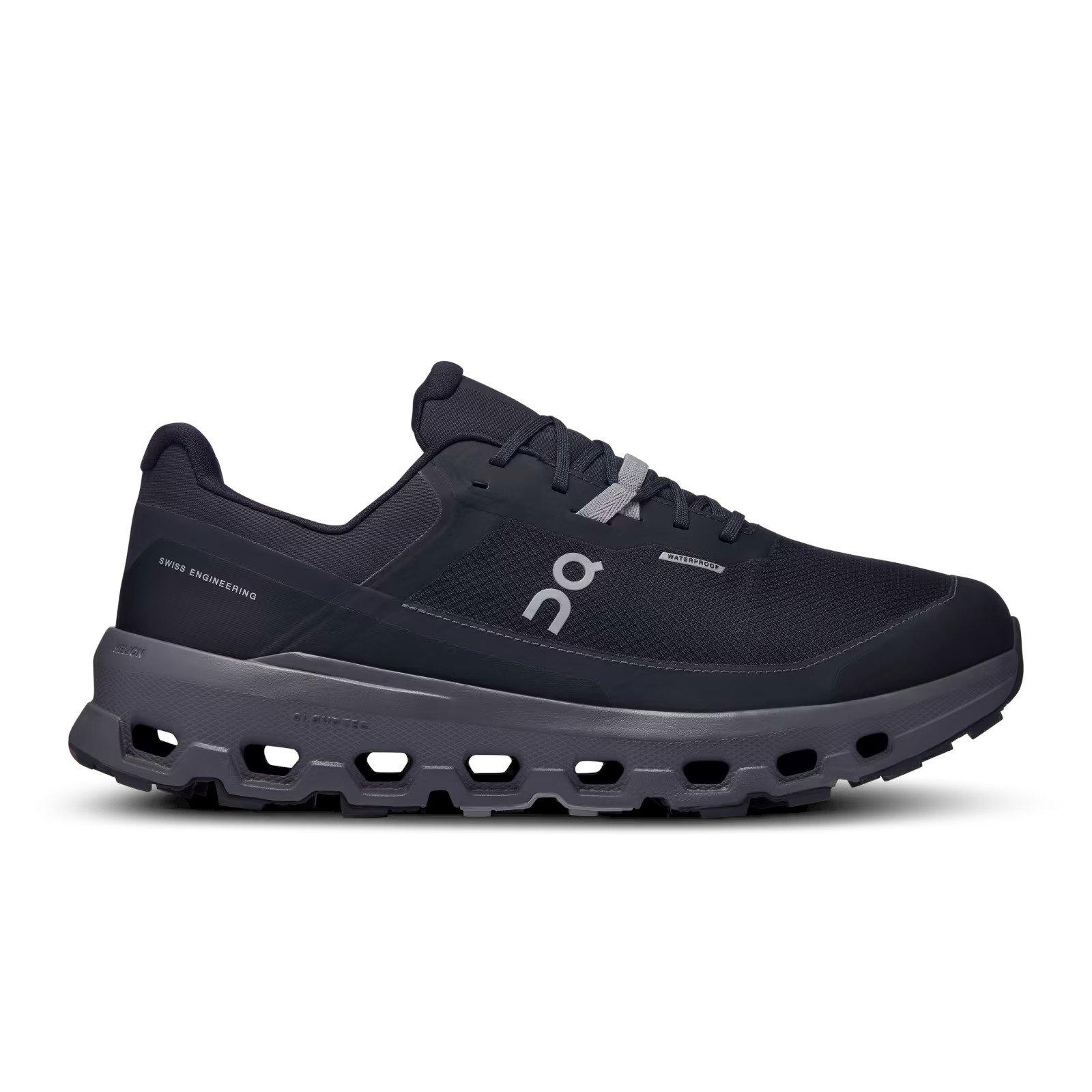 On Men's Black Cloudvista 2 Waterproof Trail Running Shoes - Shoes - Size 11