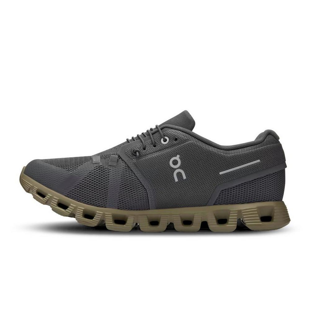 On Men's Cloud 5 Shoes - Grey
