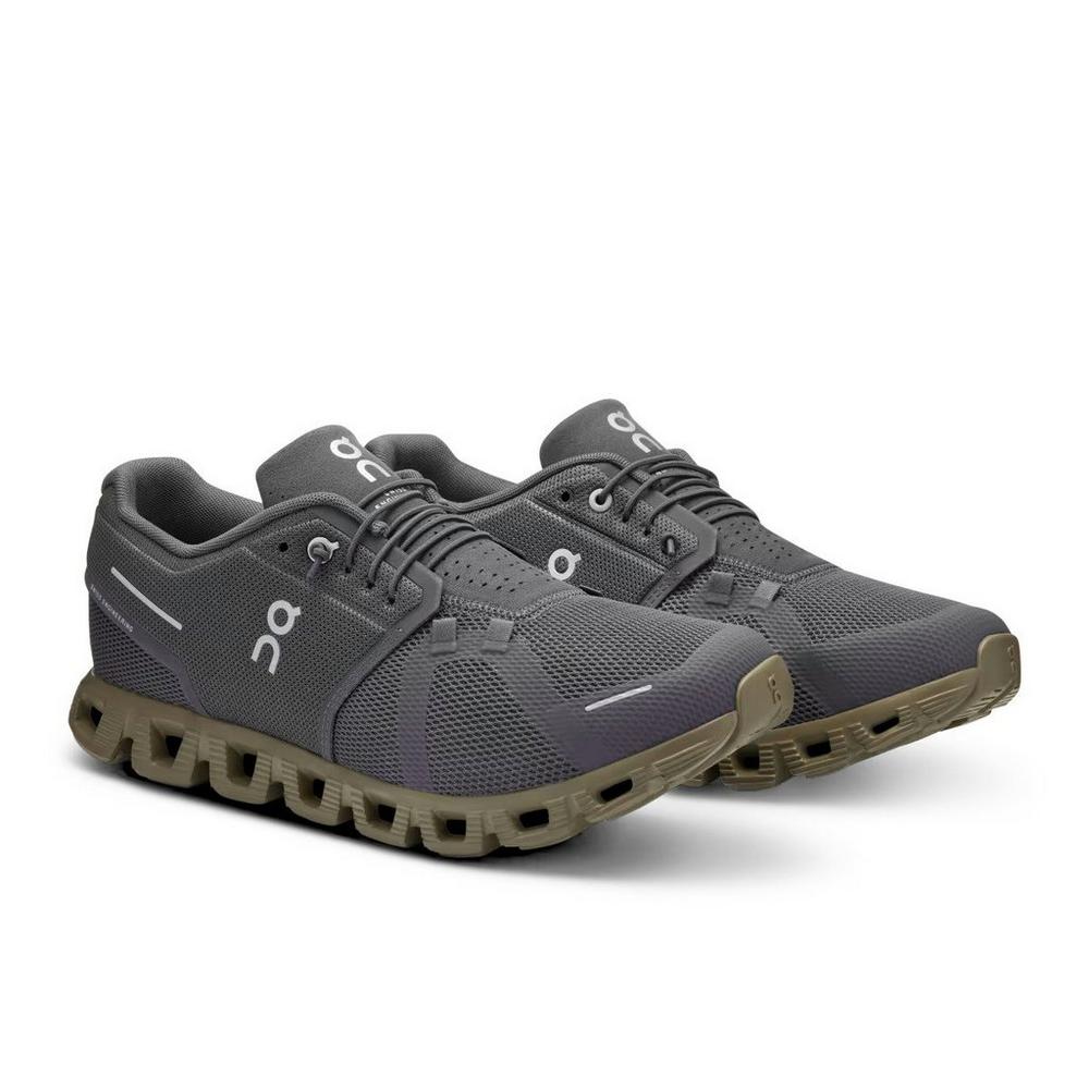 On Men's Cloud 5 Shoes - Grey