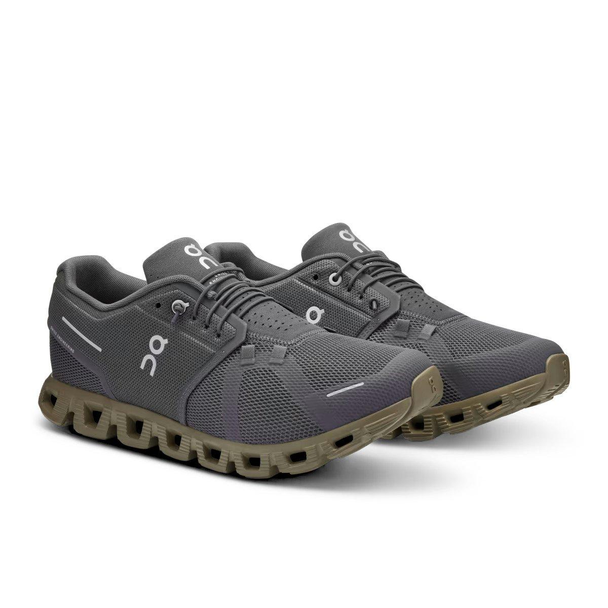 On Men's Cloud 5 Shoes - Grey