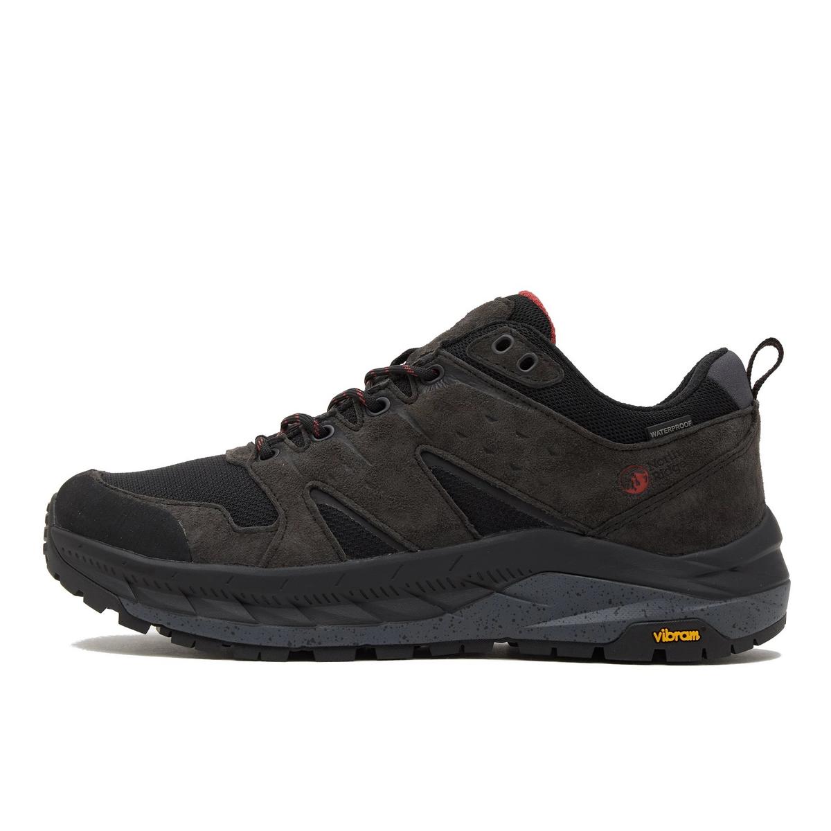 North Ridge Men's Swift Waterproof Low Hiking Shoes - Black