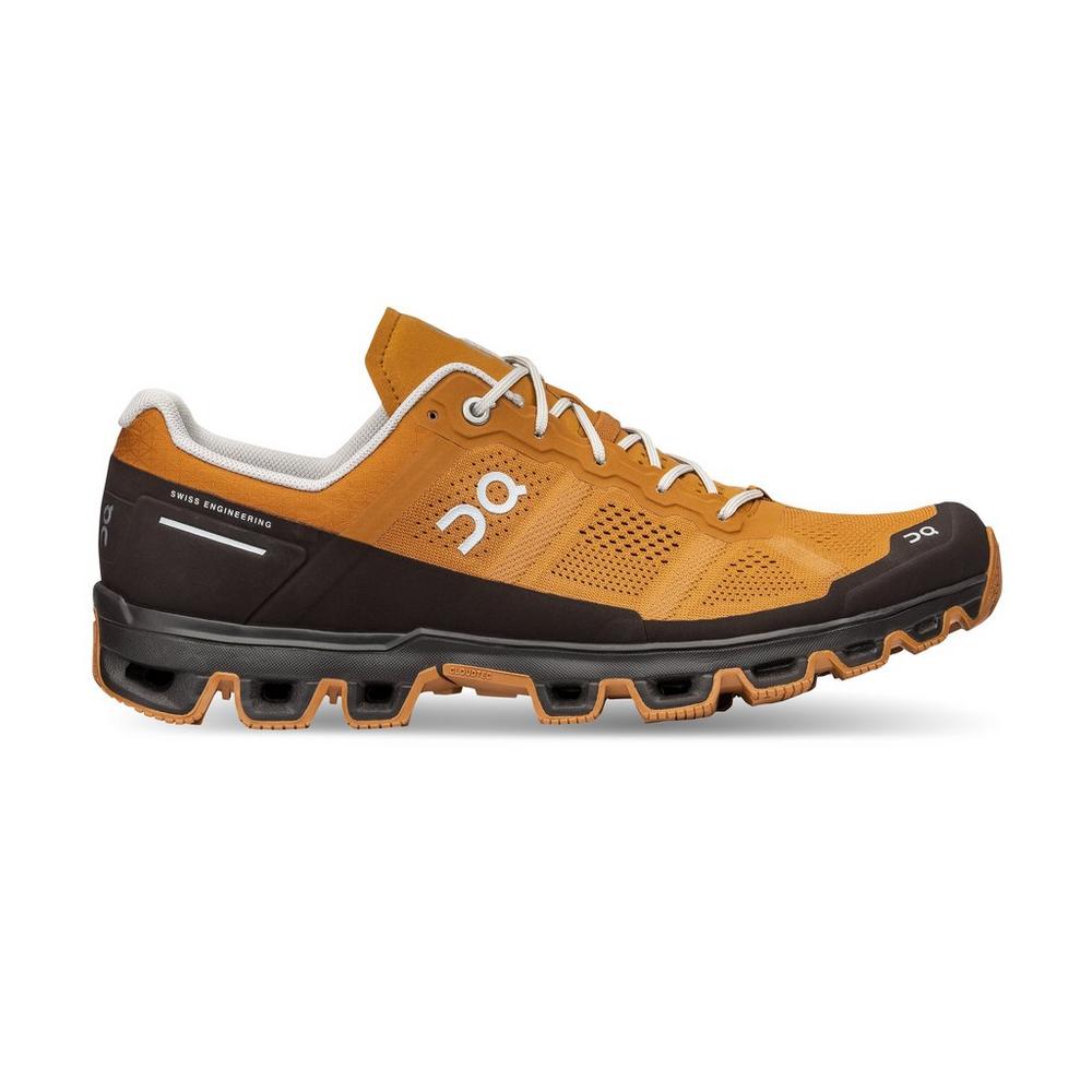 On Men s Cloudventure Waterproof Pecan Lead