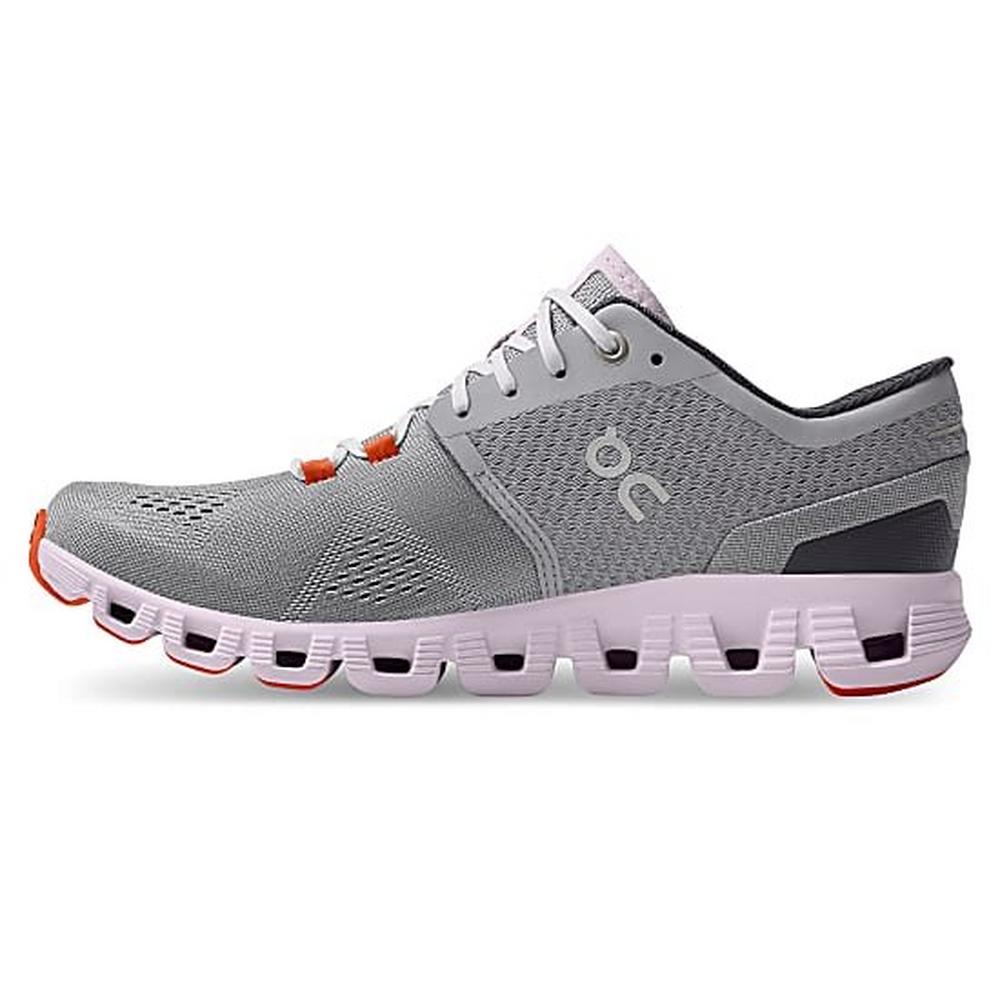 On Women's Cloud X - Alloy/Lily