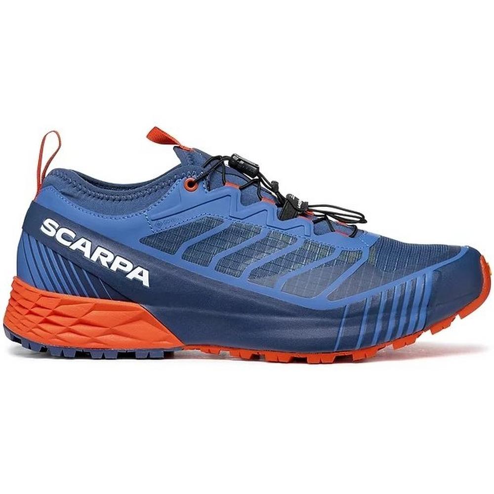 Scarpa Men's Ribelle Run GORE-TEX - Blue/Spicy Orange