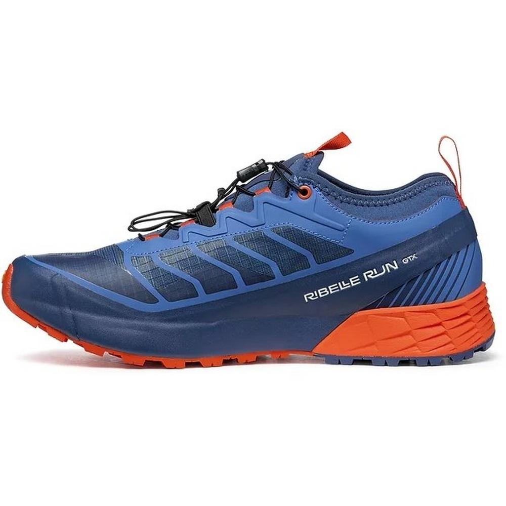 Scarpa Men's Ribelle Run GORE-TEX - Blue/Spicy Orange