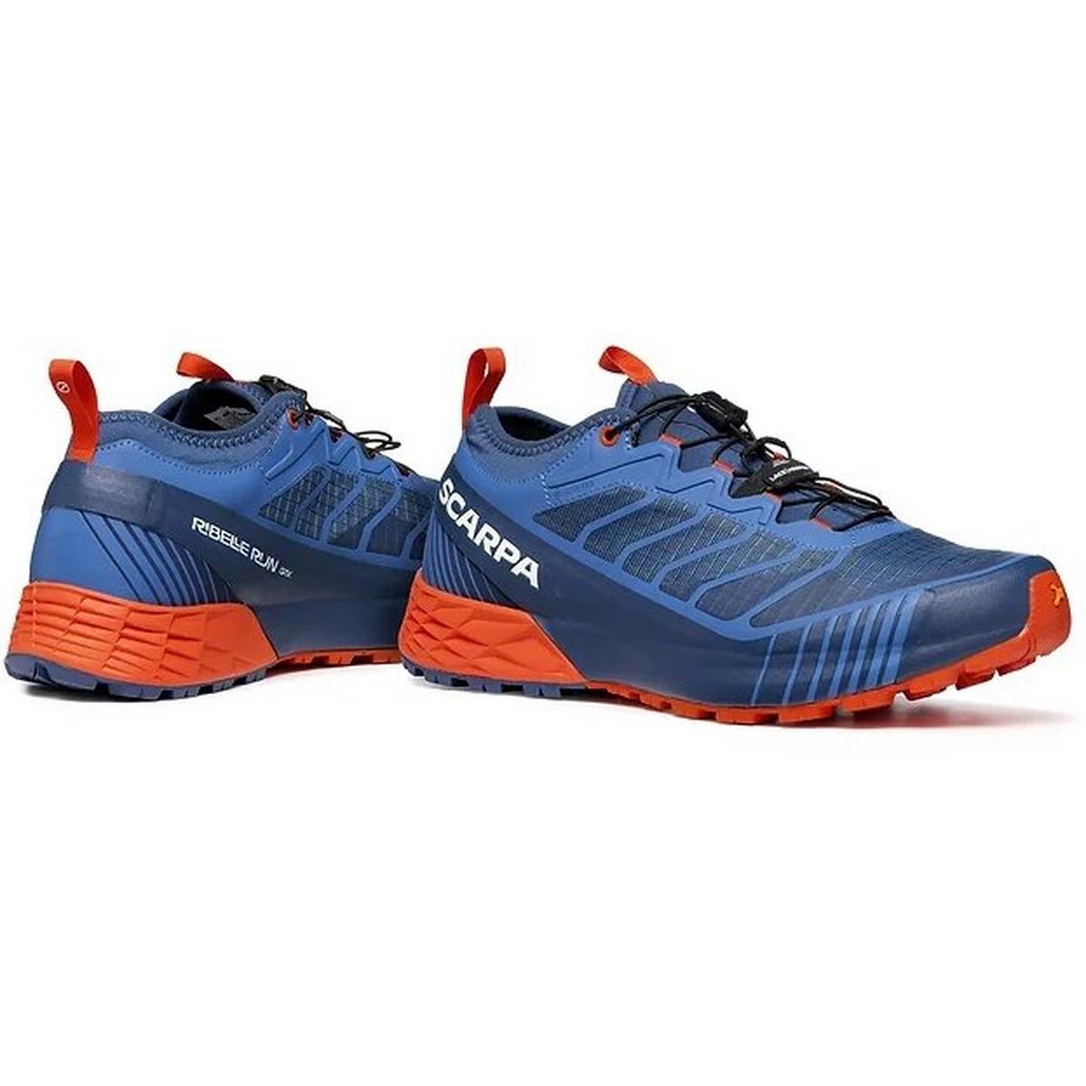 Scarpa Men's Ribelle Run GORE-TEX - Blue/Spicy Orange