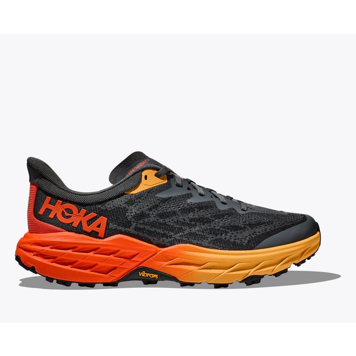 Hoka Men's SpeedGoat 5 Running Shoes - Rock Flame