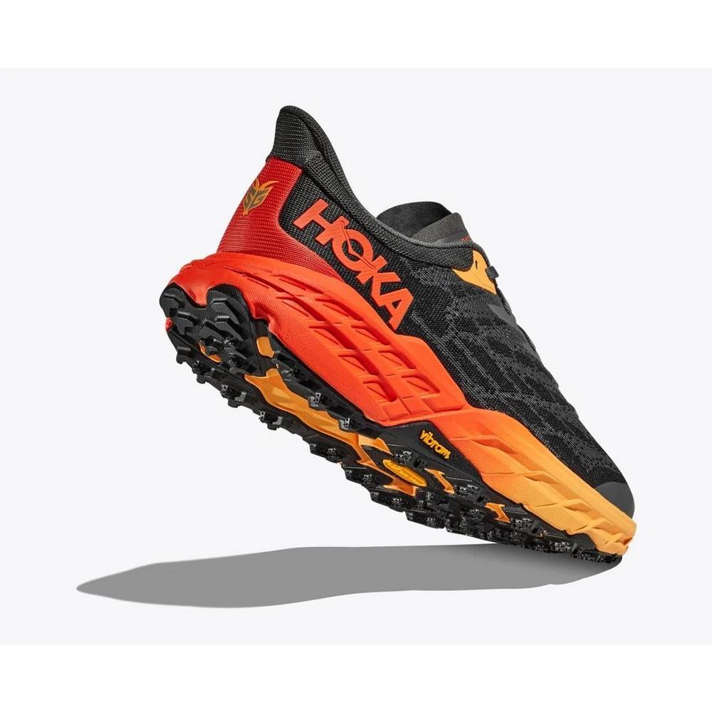 Hoka Men's SpeedGoat 5 Running Shoes - Rock Flame
