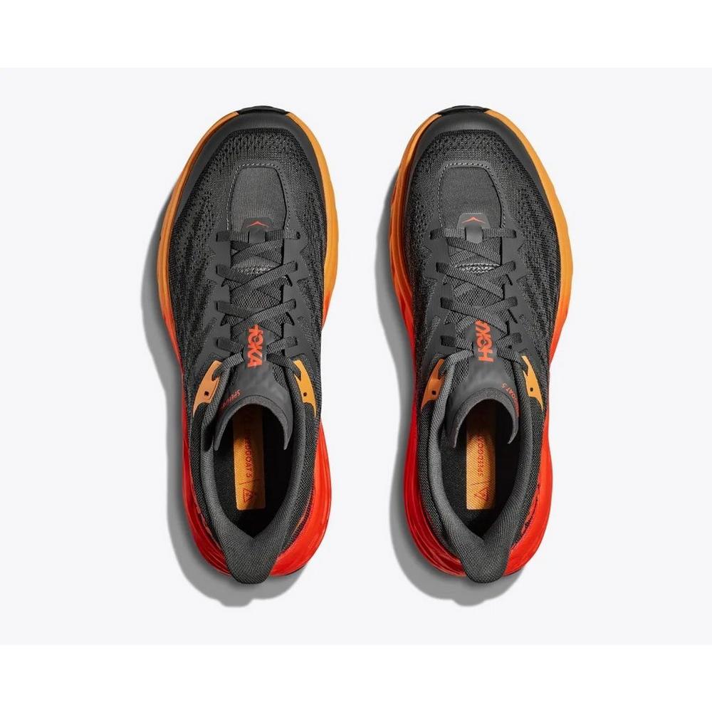Hoka Men's SpeedGoat 5 Running Shoes - Rock Flame