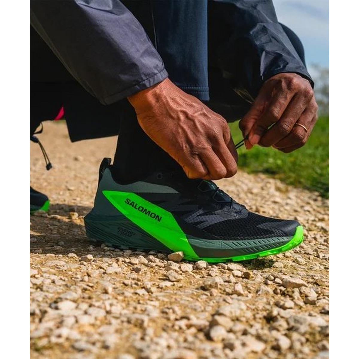 Salomon Men's Sense Ride 5 GORE-TEX Trail Running Shoes - Green