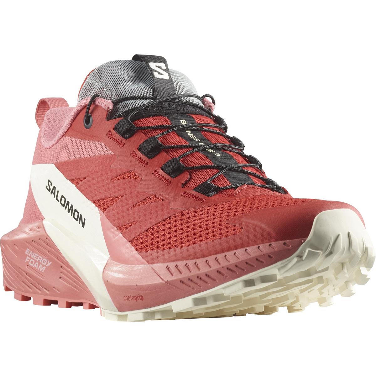 Salomon Women's Sense Ride 5 Running Shoes - Pink