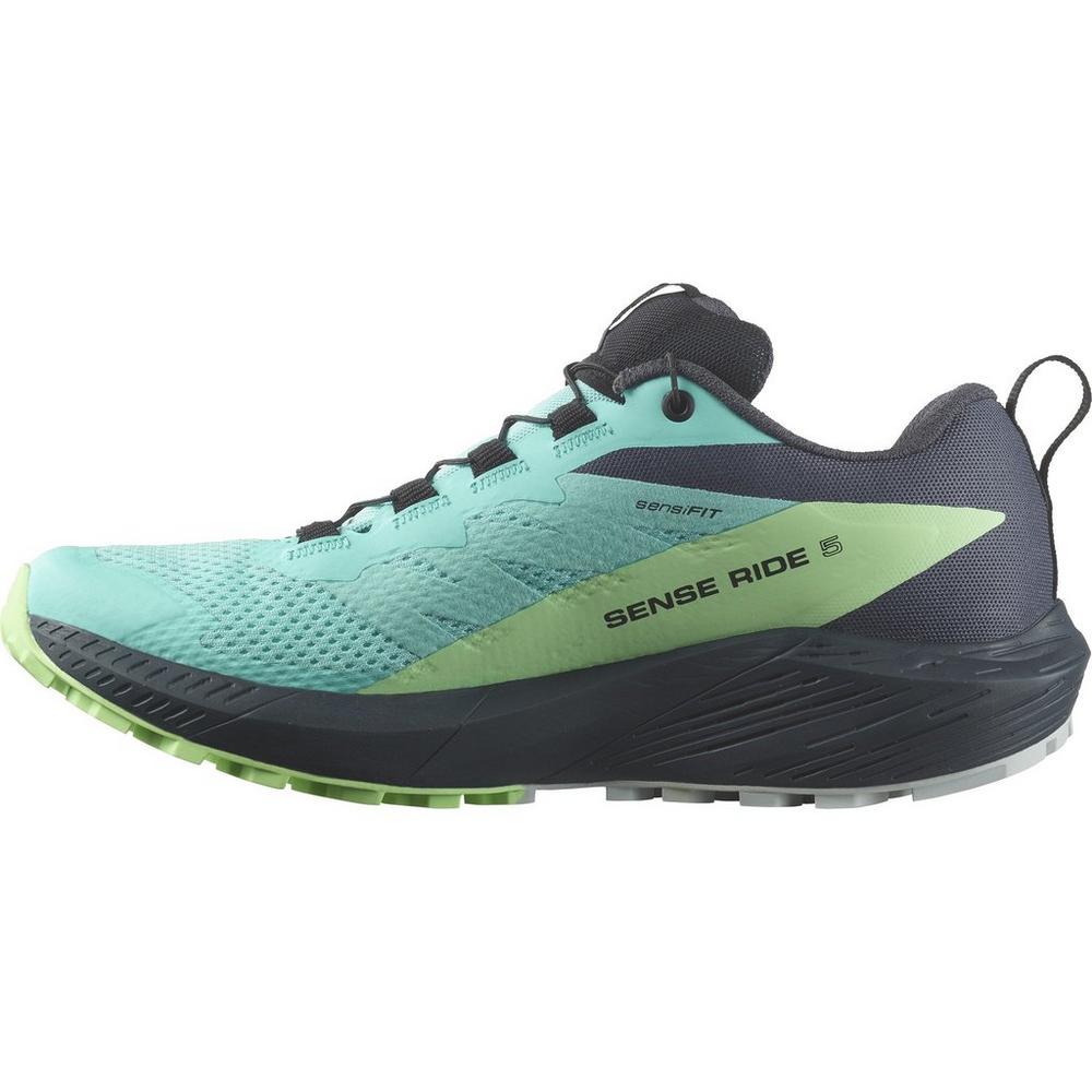 Salomon Women's Sense Ride 5 GORE-TEX Trail Running Shoes - Blue