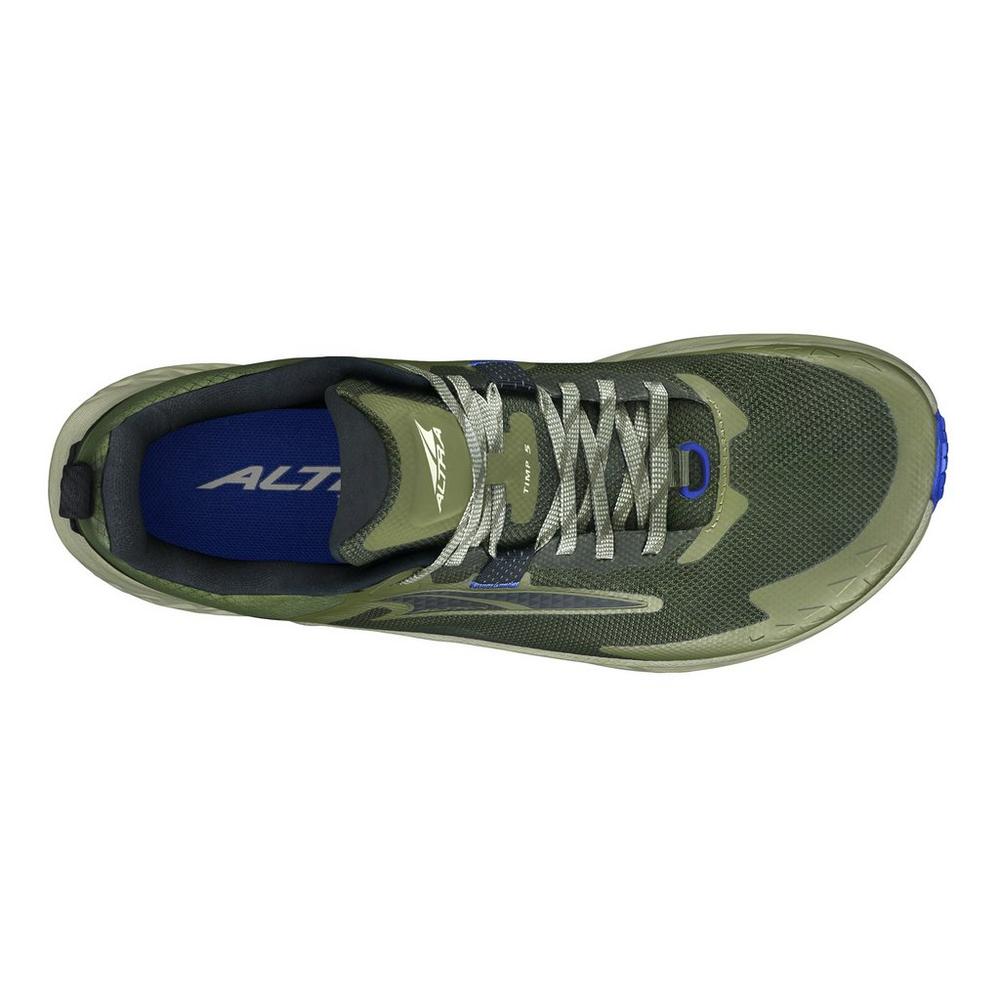 Altra Men's Timp 5 Trail Running Trainers - Green