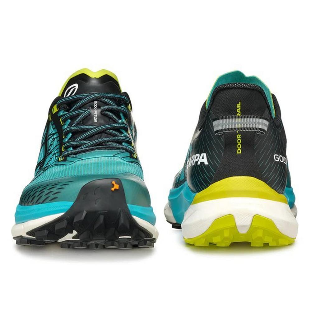 Scarpa Men's Golden Gate 2 Running Shoes - Azure Lime