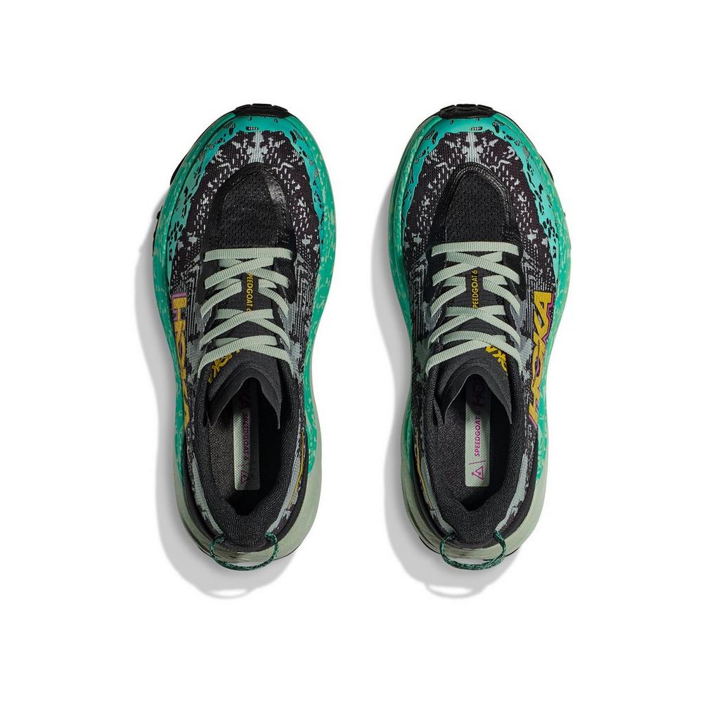 Hoka Women's Speedgoat 6 Trail Running Shoes - Black