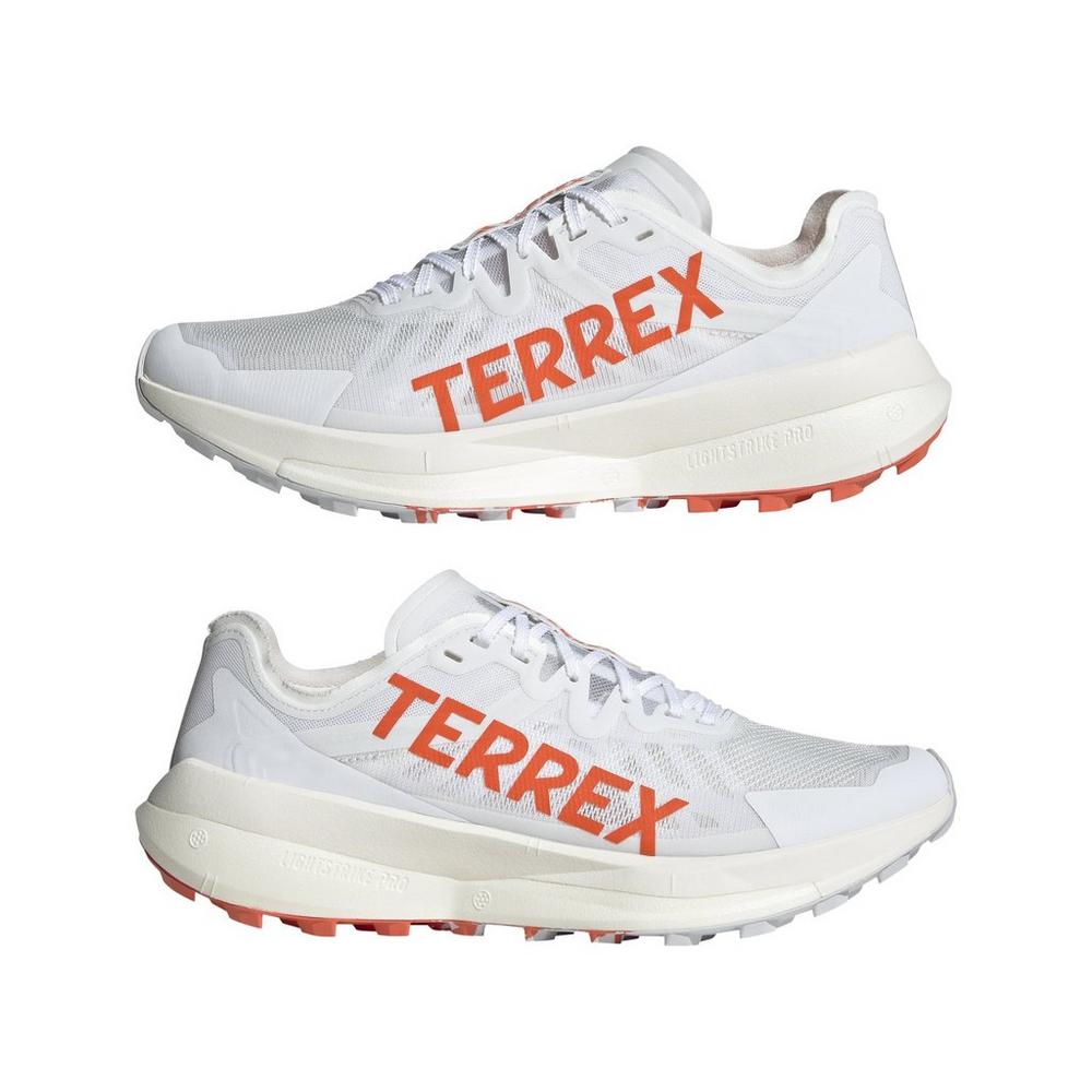 Adidas Men's Terrex Agravic Speed Trail Running Shoes - White