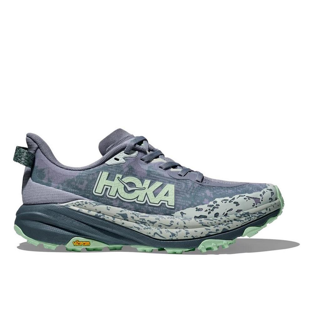Hoka Women's Speedgoat 6 Trail Running Shoes - Blue