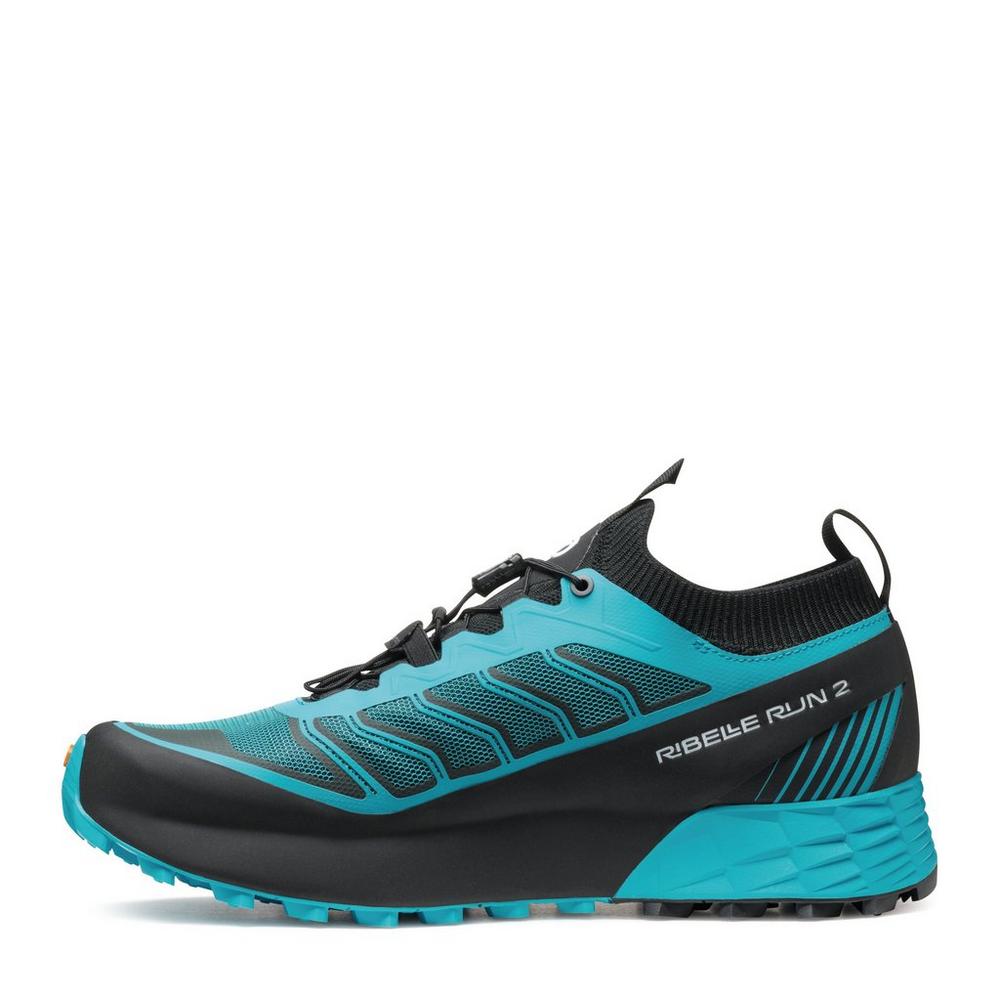 Scarpa Men's Ribelle Run 2 Trail Running Shoes - Blue/Black