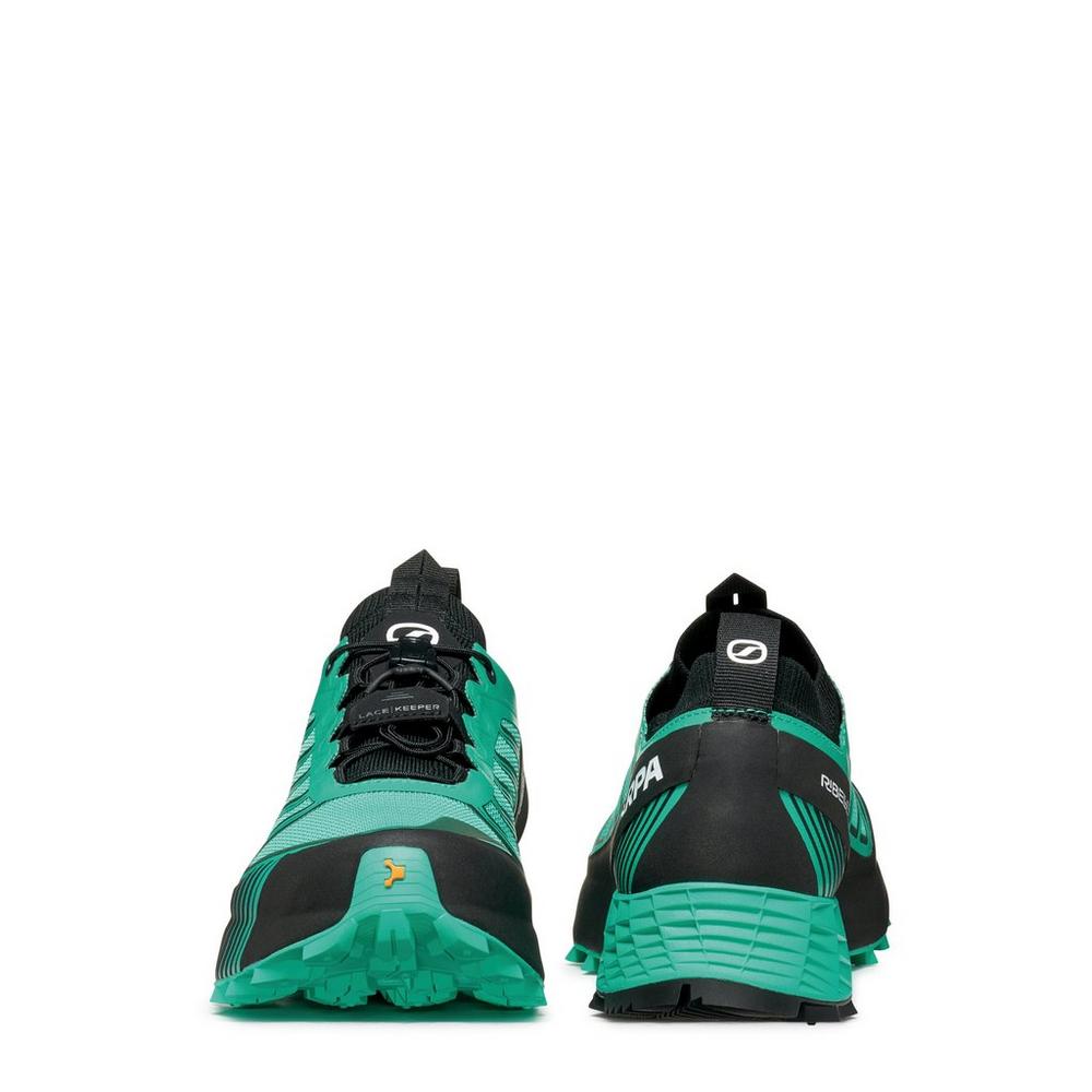 Scarpa Women's Ribelle Run 2 Trail Running Shoes - Green/Black