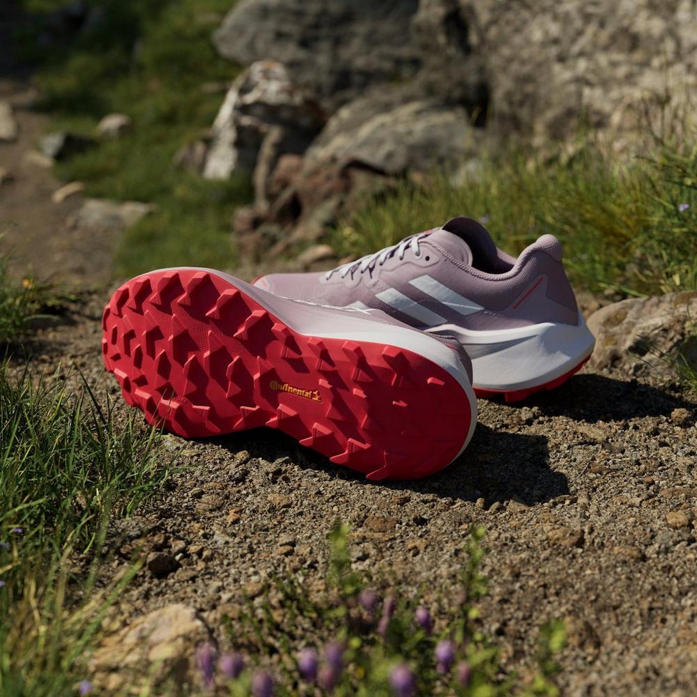 Adidas Women's Terrex Agravic 3 Trail Running Shoes - Purple