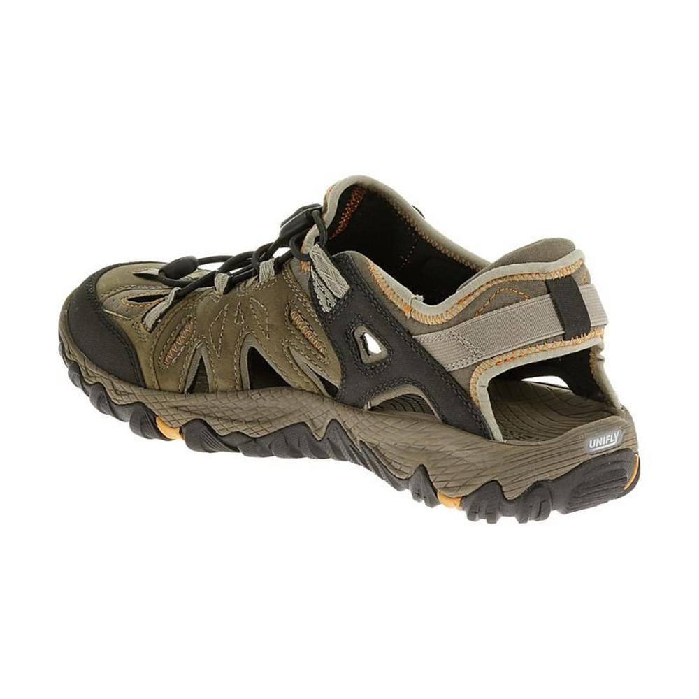 Merrell Men's All Out Blaze Sieve Sandal | Closed Toe Sandal | George ...