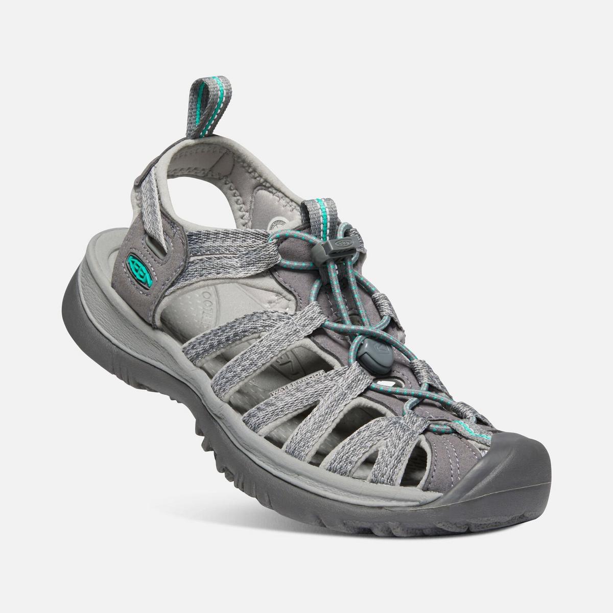 Keen Women's Whisper - Grey/Peacock Green