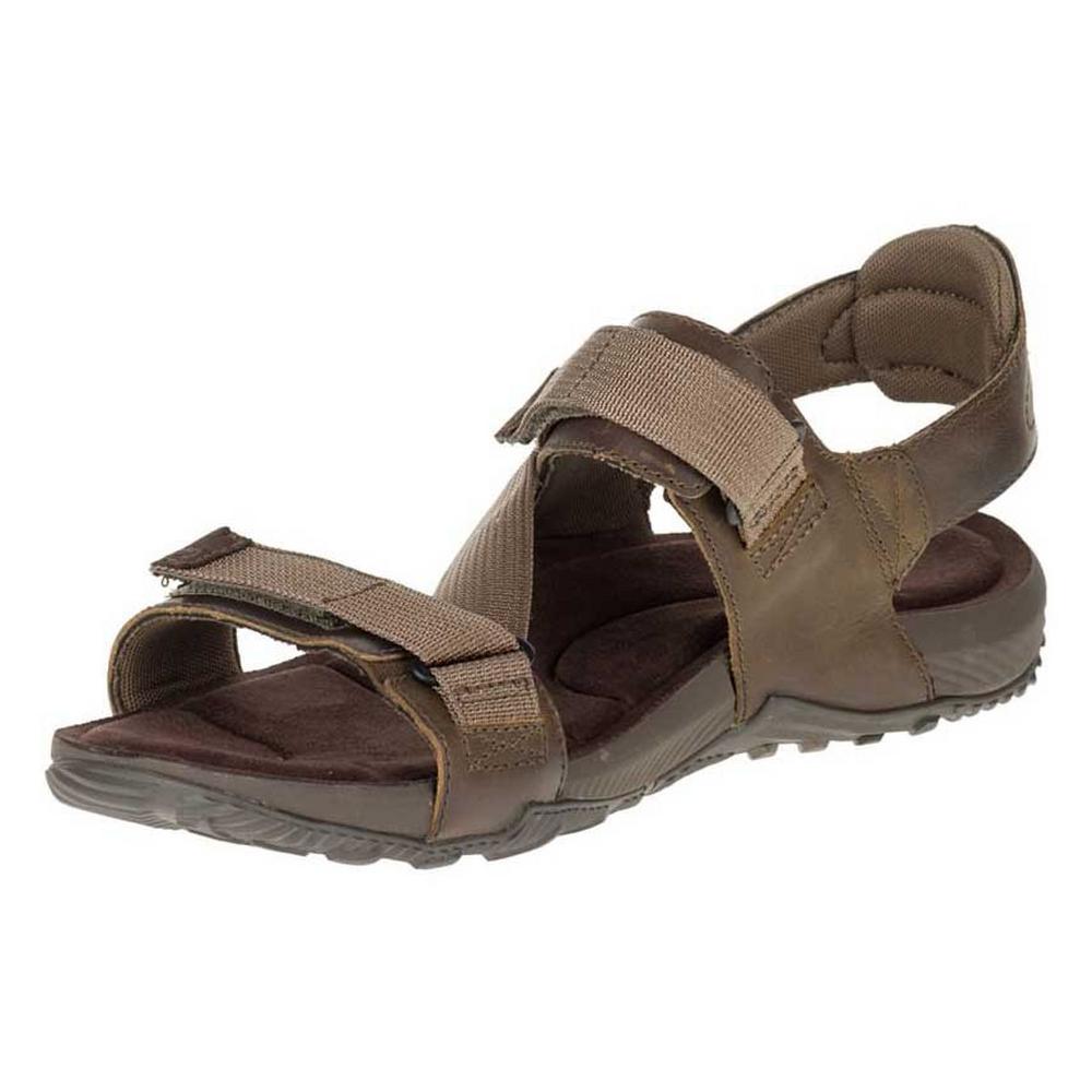 Merrell Men's Terrant Strap Sandals - Dark Earth