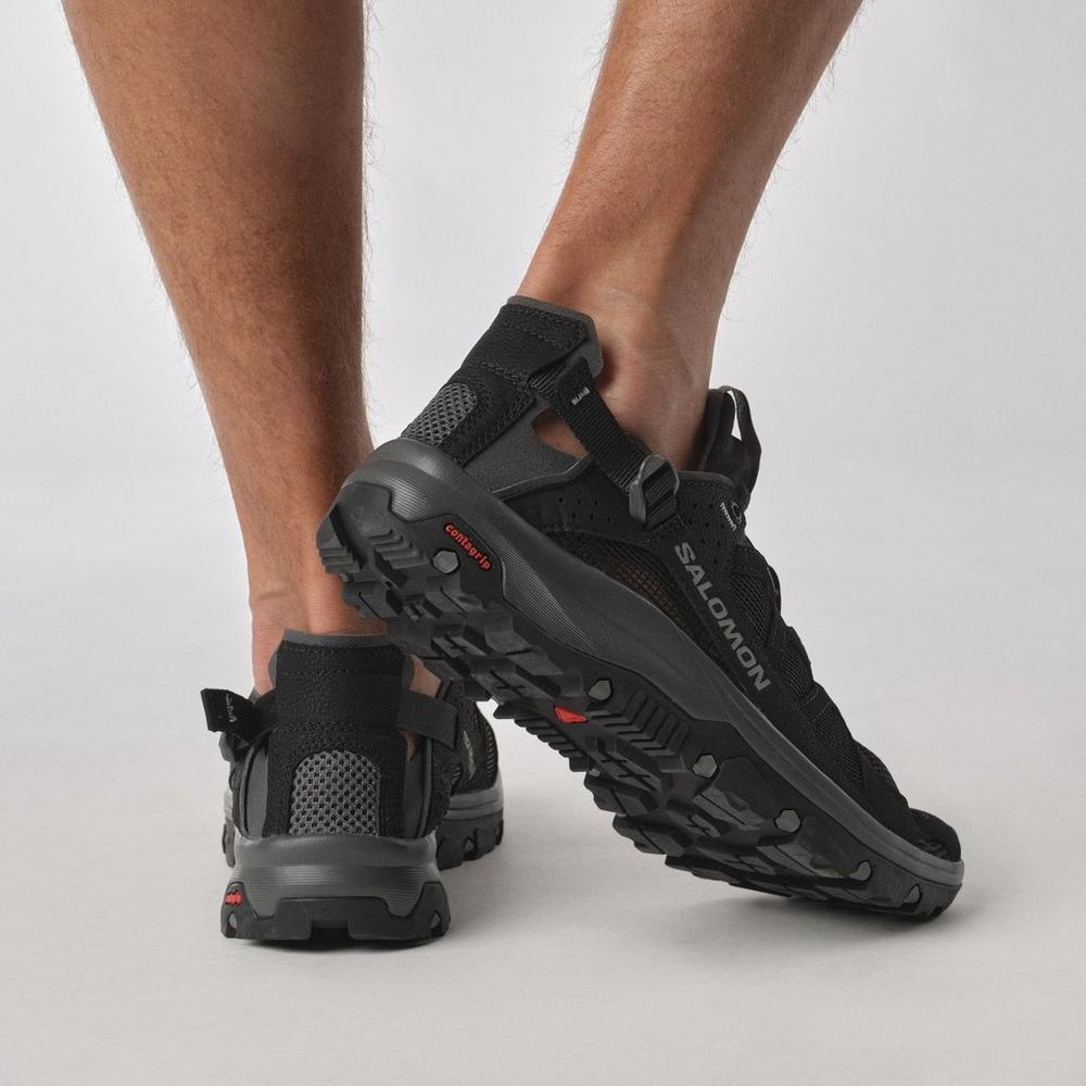bestyrelse sæt Efterligning Salomon Men's Techamphibian 5 Water Shoes - Black | George Fisher UK