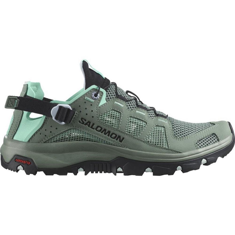 Salomon Women's Techamphibian 5 Water Shoes - Green