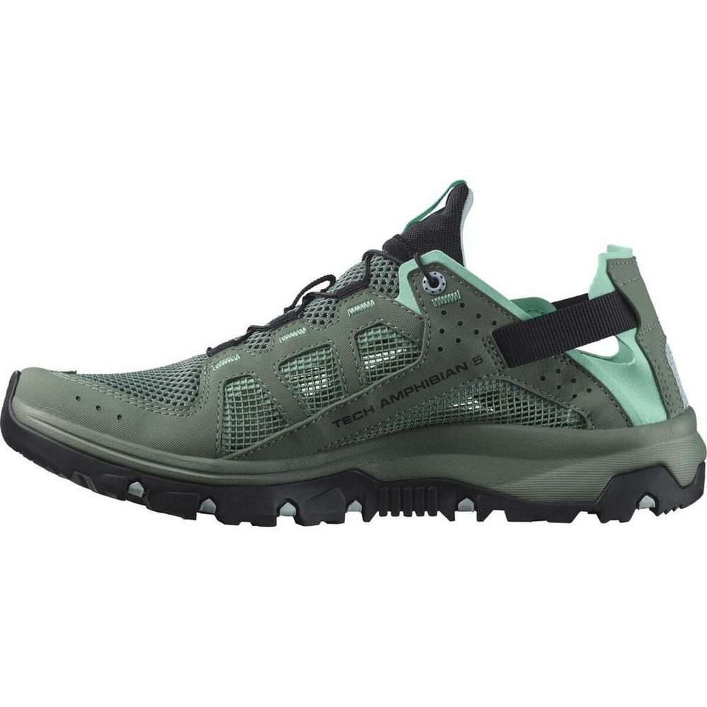 Salomon Women's Techamphibian 5 Water Shoes - Green