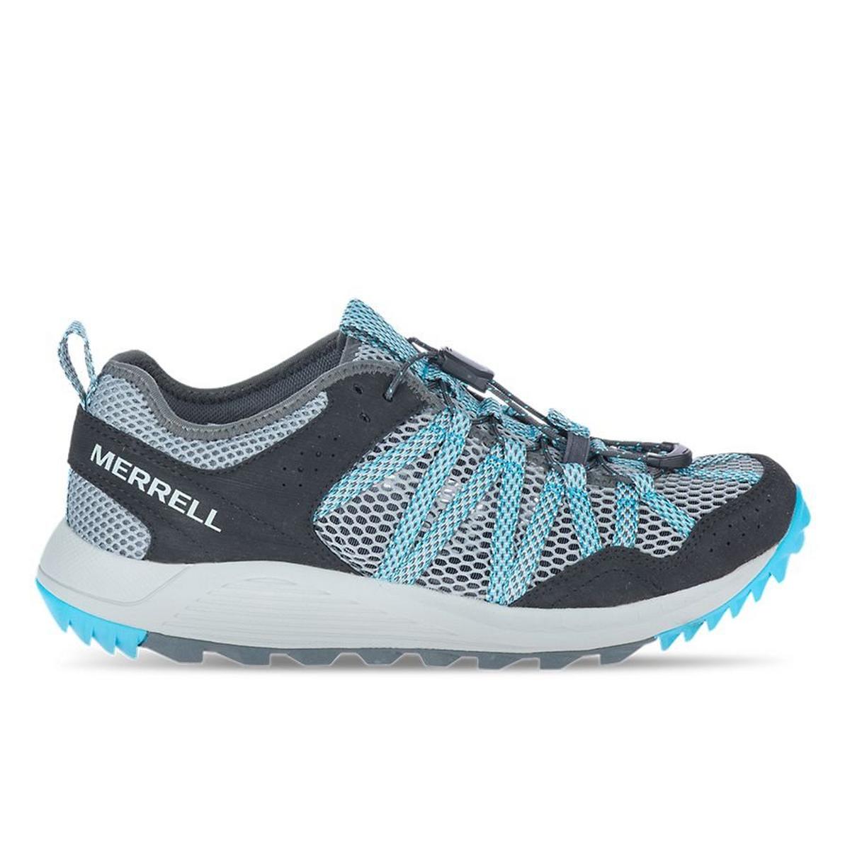 Merrell Women's Wildwood Aerosport Shoe - Blue/Grey