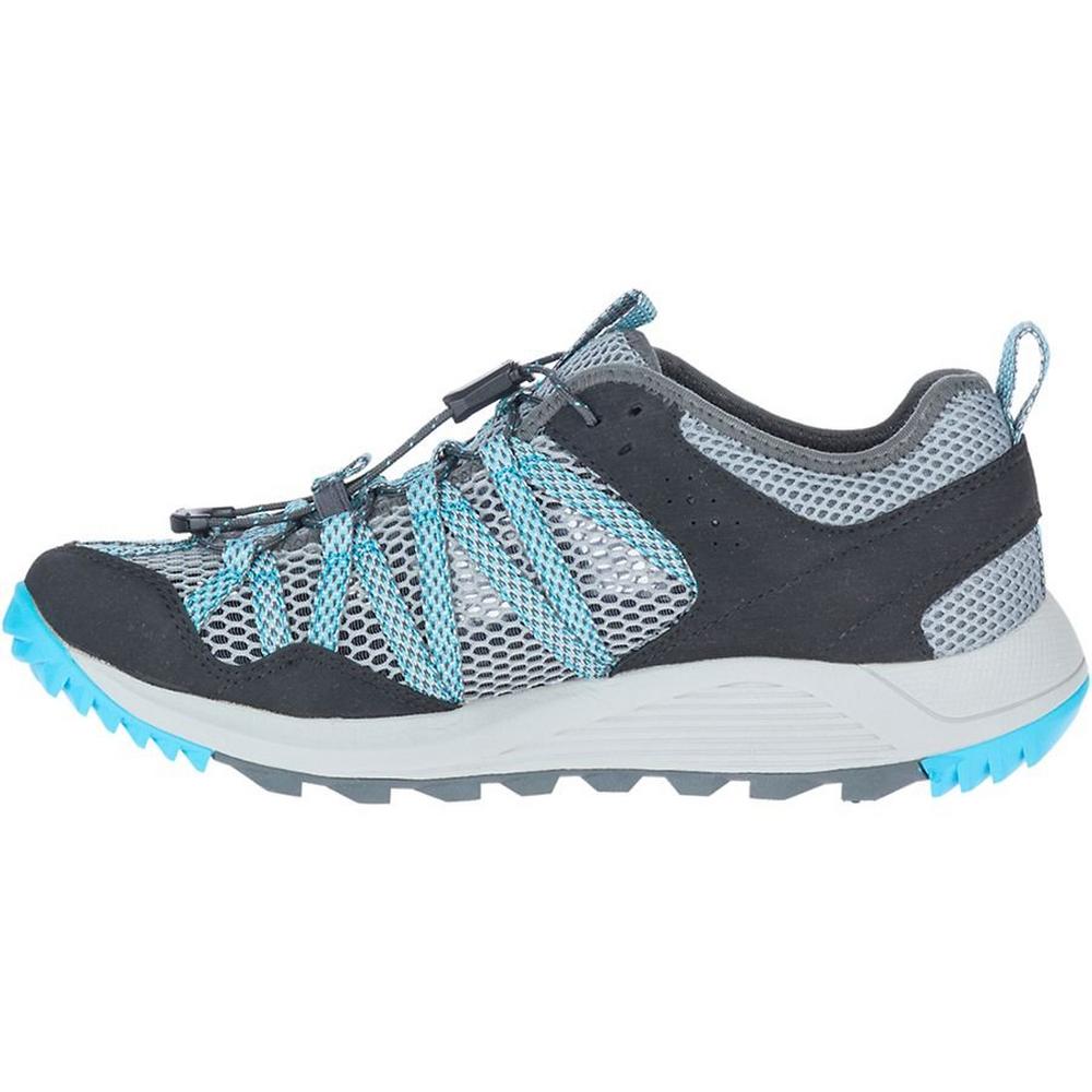 Merrell Women's Wildwood Aerosport Shoe - Blue/Grey