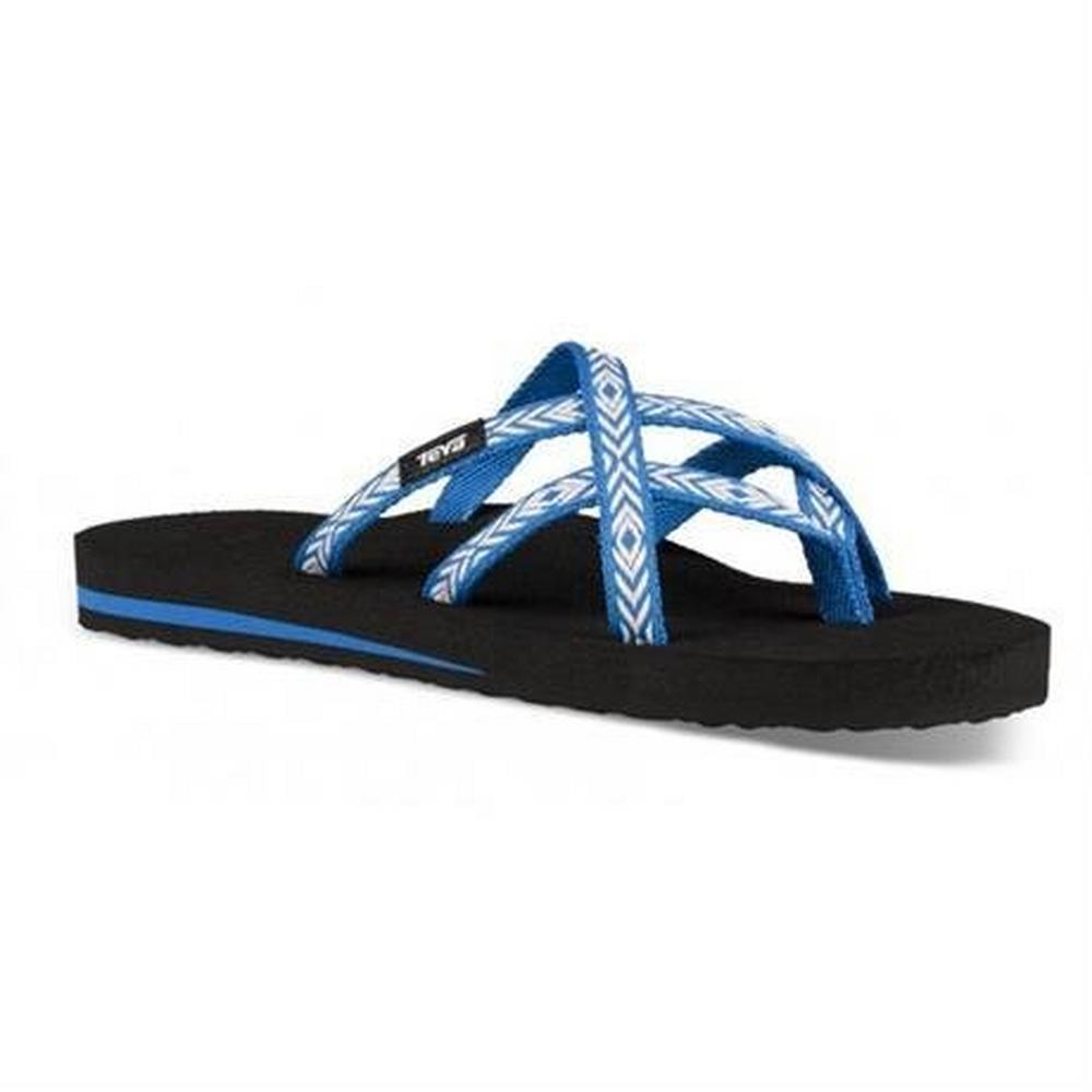 Teva Sandals Women's Olowahu Flip Himalaya Lapis Blue