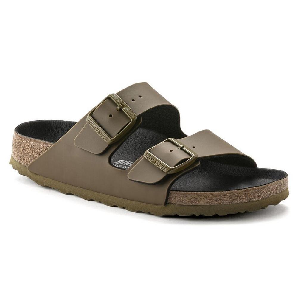 Olive green hot sale birkenstocks women's