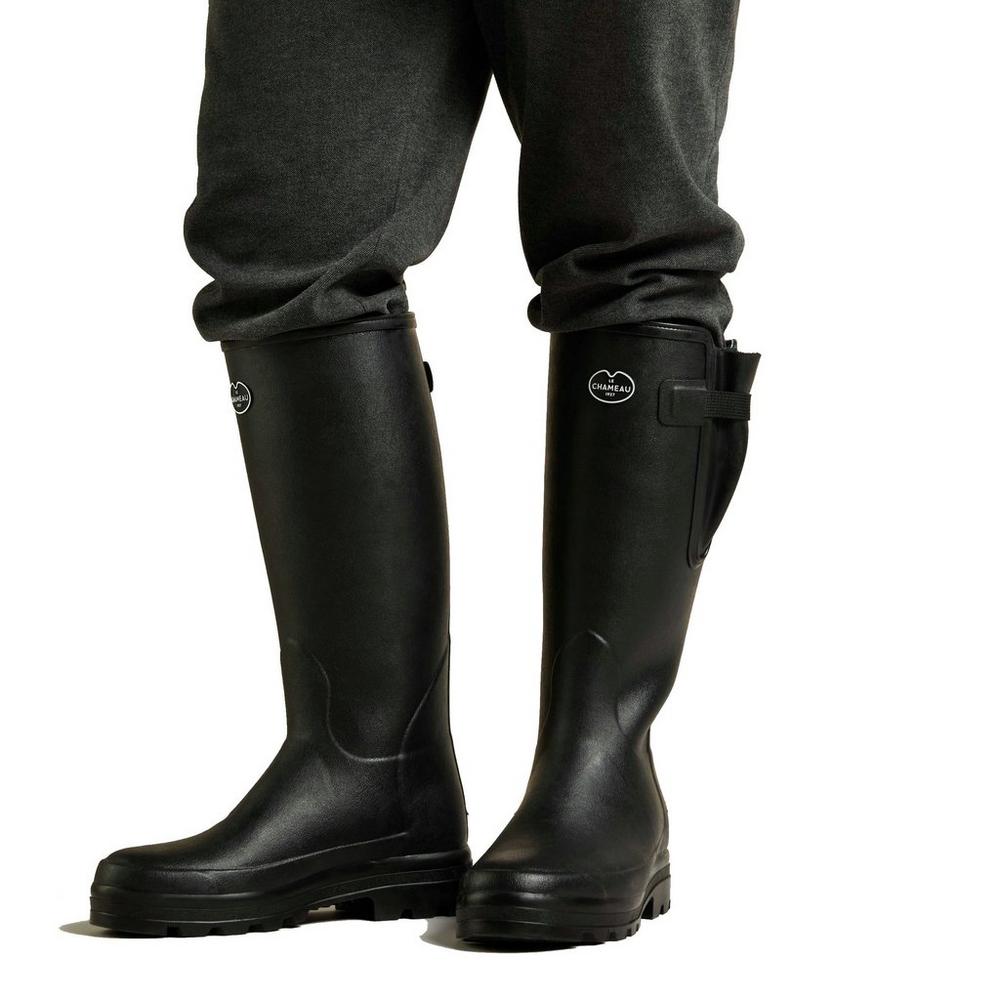 Le Chameau Men's Vierzonord B200 Wellington Boots - Black