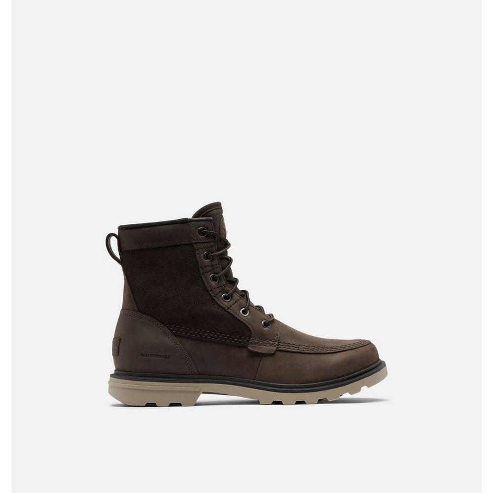 Sorel men's moc toe on sale boots