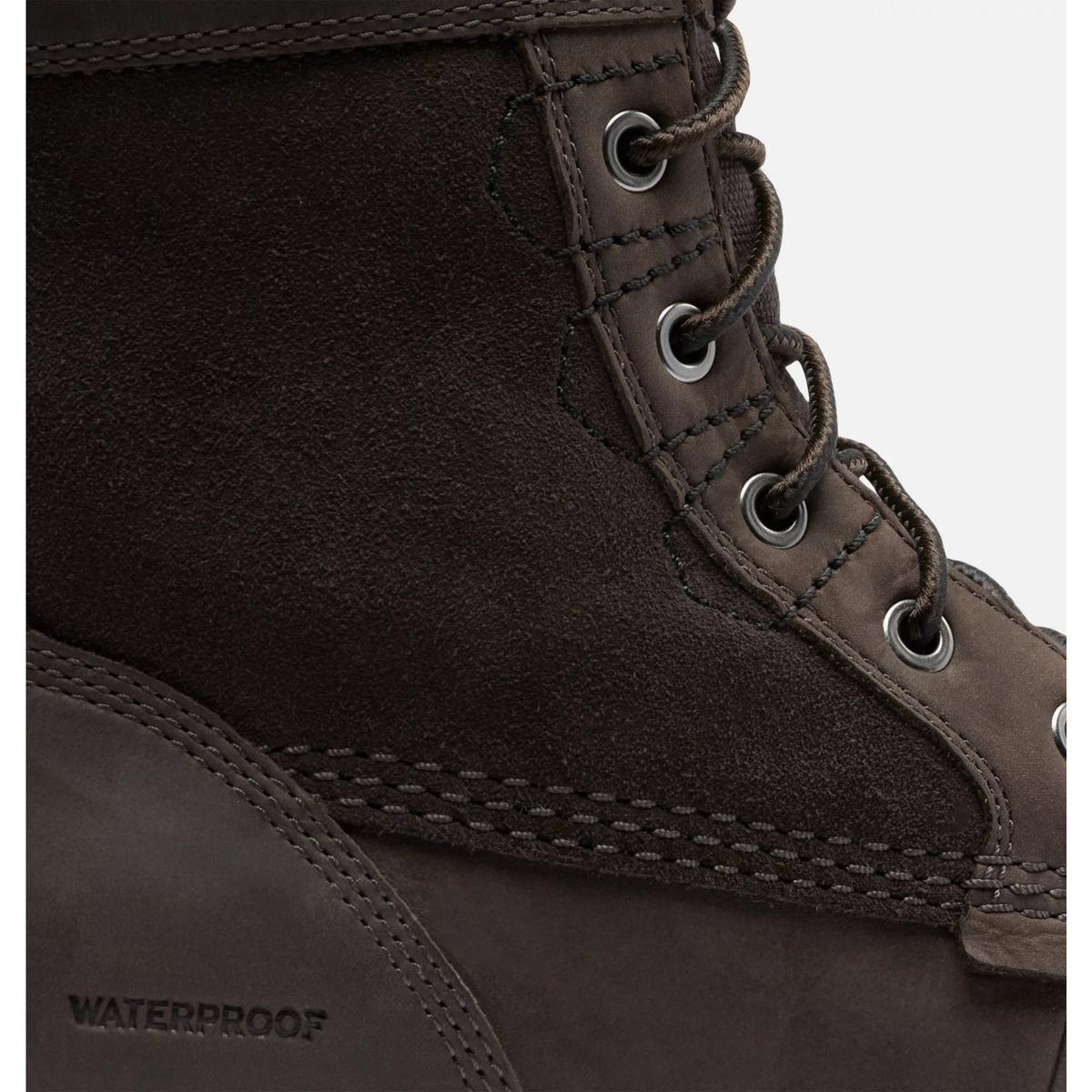 Sorel Men's Carson Storm Waterproof Winter Boots - Dark Brown