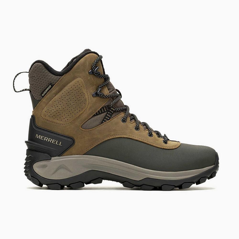 Brown 2024 merrell boots