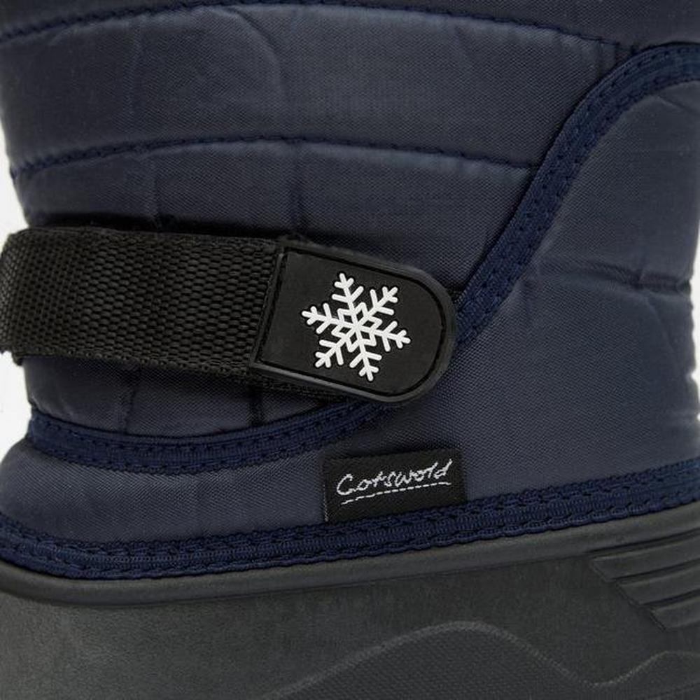 Cotswold Kid's Icicle Snow Boots - Navy