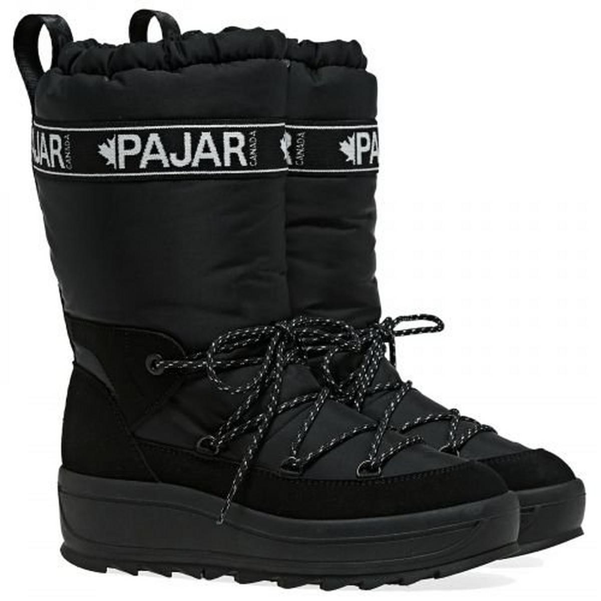 Pajar black sale fur boots