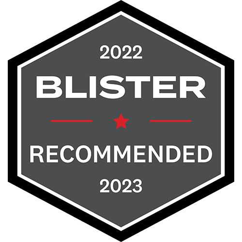 blister recommended