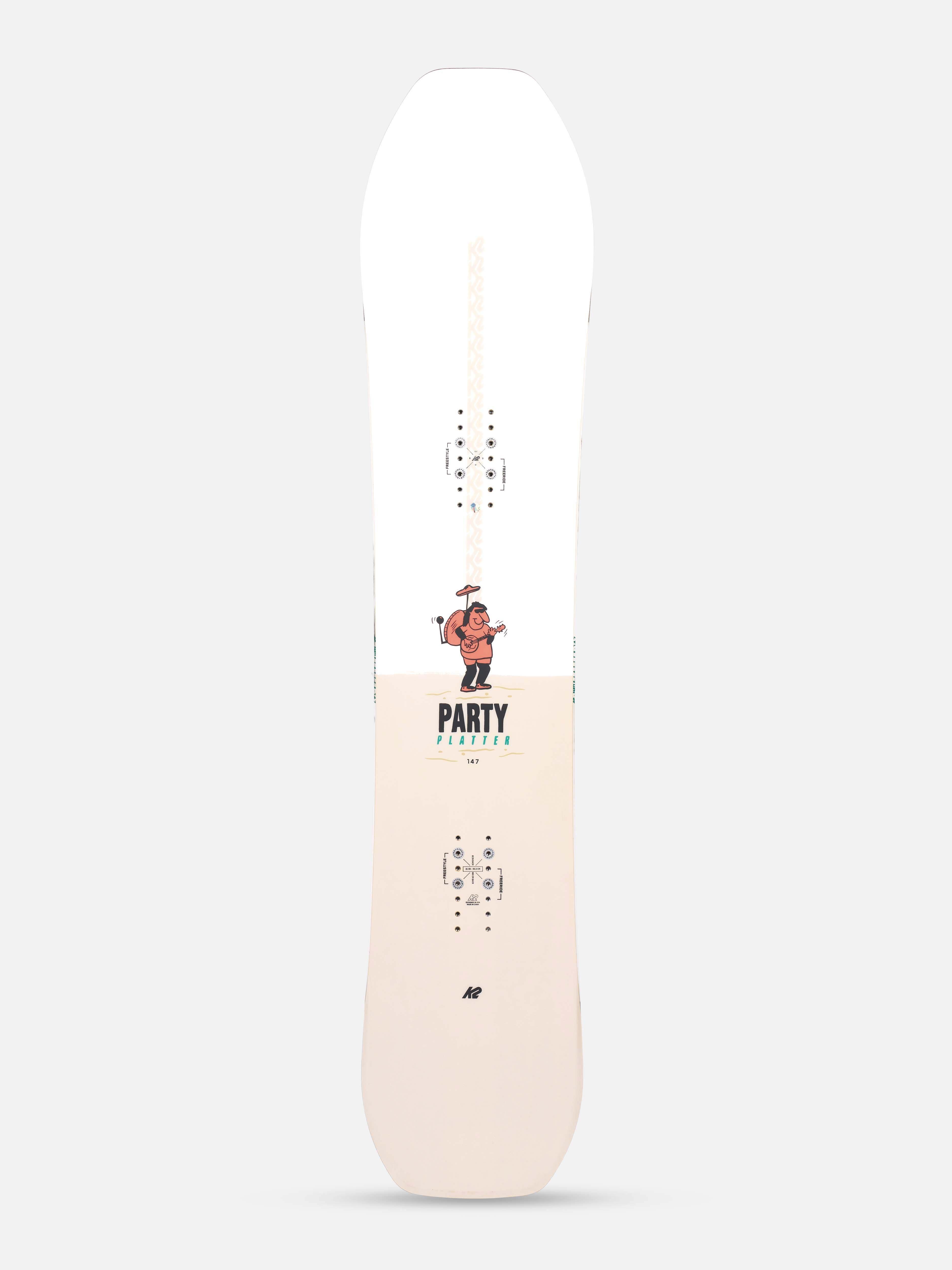 K2 Party Platter Unisex Snowboard 2023 | K2 Skis and K2 Snowboarding